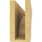Ekena Millwork 4"W x 24"D x 8"H Thin Yorktown Rough Cedar Woodgrain TimberThane Corbel, Primed Tan CORUR04X24X08YORRCPR - alternate 5
